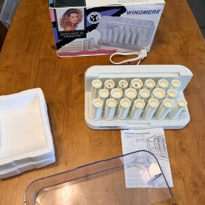 Windmere Hot Rollers Hairsetter Custom Curl 18 Rollers w/Pins & Box Tested